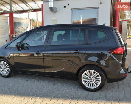 Черный Опель Зафира, объемом двигателя 1.96 л и пробегом 165 тыс. км за 13200 $, фото 11 на Automoto.ua