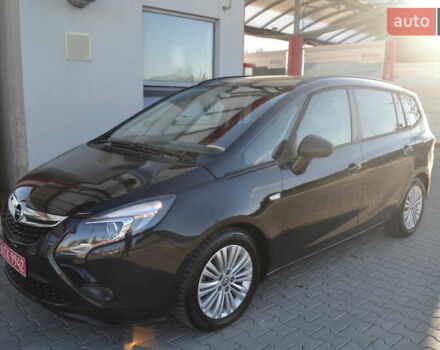 Черный Опель Зафира, объемом двигателя 1.96 л и пробегом 165 тыс. км за 13200 $, фото 2 на Automoto.ua