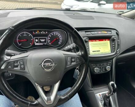Черный Опель Зафира, объемом двигателя 2 л и пробегом 201 тыс. км за 13500 $, фото 17 на Automoto.ua