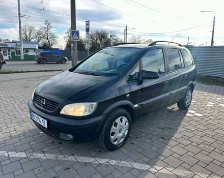 Чорний Опель Зафіра, об'ємом двигуна 2 л та пробігом 200 тис. км за 3900 $, фото 6 на Automoto.ua