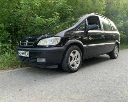 Черный Опель Зафира, объемом двигателя 2 л и пробегом 300 тыс. км за 4000 $, фото 7 на Automoto.ua