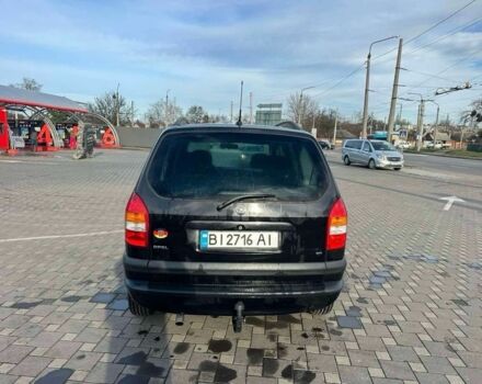 Чорний Опель Зафіра, об'ємом двигуна 2 л та пробігом 200 тис. км за 3900 $, фото 4 на Automoto.ua