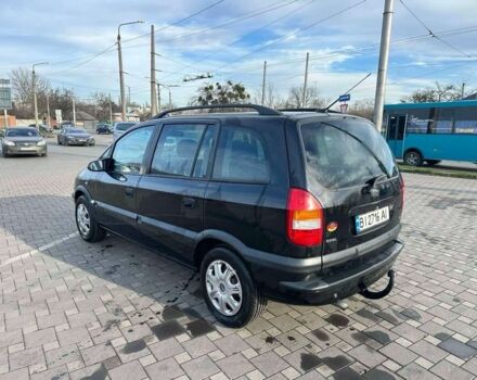 Чорний Опель Зафіра, об'ємом двигуна 2 л та пробігом 200 тис. км за 3900 $, фото 2 на Automoto.ua