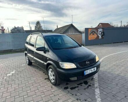 Чорний Опель Зафіра, об'ємом двигуна 2 л та пробігом 200 тис. км за 3900 $, фото 1 на Automoto.ua