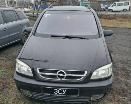 Черный Опель Зафира, объемом двигателя 0 л и пробегом 290 тыс. км за 1100 $, фото 2 на Automoto.ua