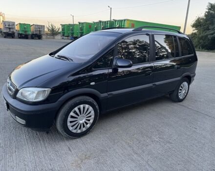 Чорний Опель Зафіра, об'ємом двигуна 1.8 л та пробігом 218 тис. км за 4200 $, фото 12 на Automoto.ua