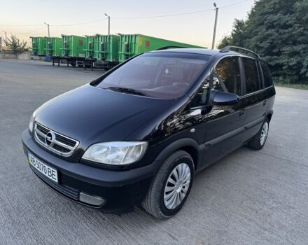 Чорний Опель Зафіра, об'ємом двигуна 1.8 л та пробігом 218 тис. км за 4200 $, фото 13 на Automoto.ua