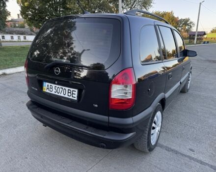 Чорний Опель Зафіра, об'ємом двигуна 1.8 л та пробігом 218 тис. км за 4200 $, фото 8 на Automoto.ua