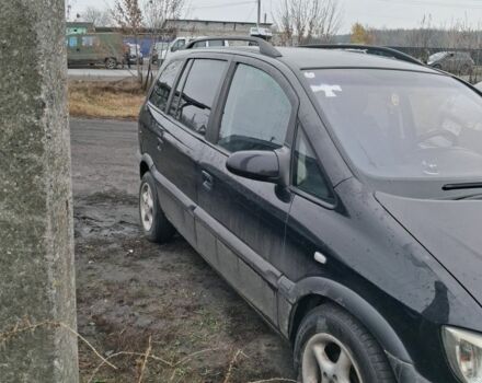 Черный Опель Зафира, объемом двигателя 0 л и пробегом 290 тыс. км за 1100 $, фото 1 на Automoto.ua