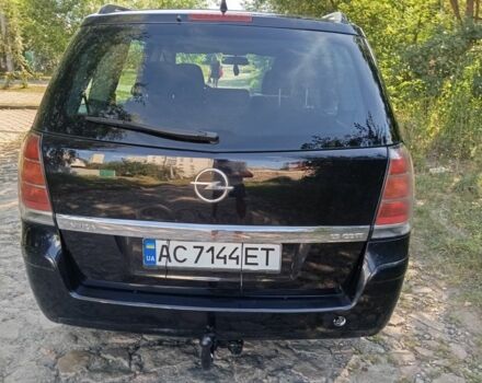 Чорний Опель Зафіра, об'ємом двигуна 1.9 л та пробігом 320 тис. км за 5000 $, фото 16 на Automoto.ua