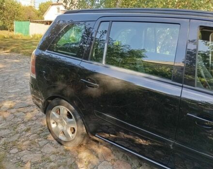 Чорний Опель Зафіра, об'ємом двигуна 1.9 л та пробігом 320 тис. км за 5000 $, фото 17 на Automoto.ua