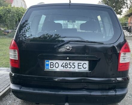 Чорний Опель Зафіра, об'ємом двигуна 2 л та пробігом 251 тис. км за 3500 $, фото 3 на Automoto.ua