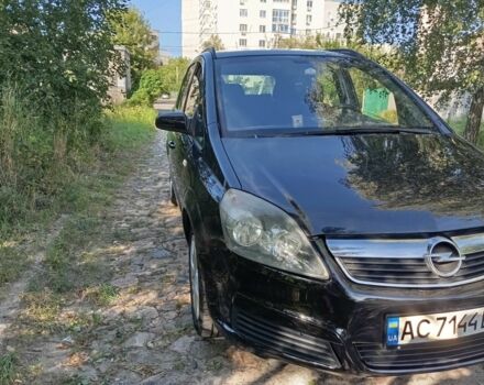Чорний Опель Зафіра, об'ємом двигуна 1.9 л та пробігом 320 тис. км за 5000 $, фото 1 на Automoto.ua