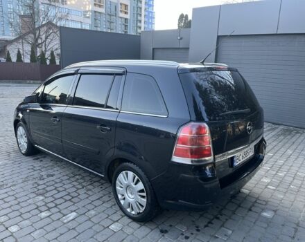 Черный Опель Зафира, объемом двигателя 1.6 л и пробегом 250 тыс. км за 6300 $, фото 15 на Automoto.ua
