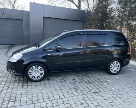 Черный Опель Зафира, объемом двигателя 1.6 л и пробегом 250 тыс. км за 6300 $, фото 16 на Automoto.ua