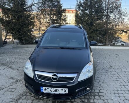 Черный Опель Зафира, объемом двигателя 1.6 л и пробегом 250 тыс. км за 6300 $, фото 18 на Automoto.ua
