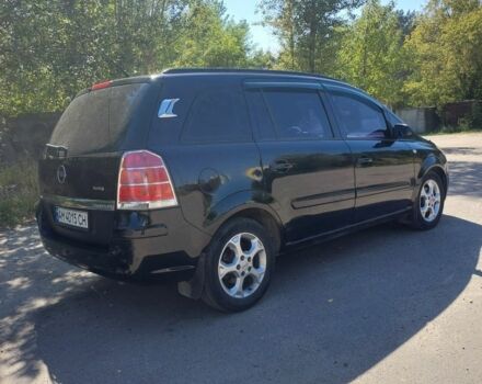 Черный Опель Зафира, объемом двигателя 1.8 л и пробегом 261 тыс. км за 6200 $, фото 6 на Automoto.ua