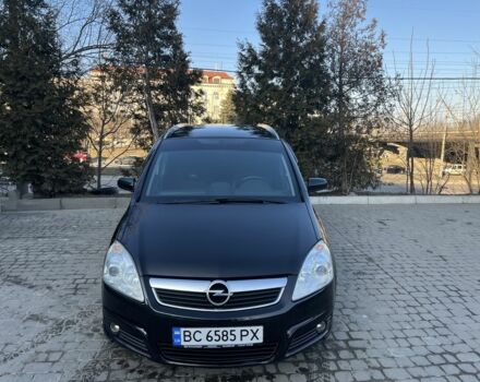 Черный Опель Зафира, объемом двигателя 1.6 л и пробегом 250 тыс. км за 6300 $, фото 17 на Automoto.ua