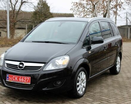 Черный Опель Зафира, объемом двигателя 1.8 л и пробегом 220 тыс. км за 7499 $, фото 4 на Automoto.ua