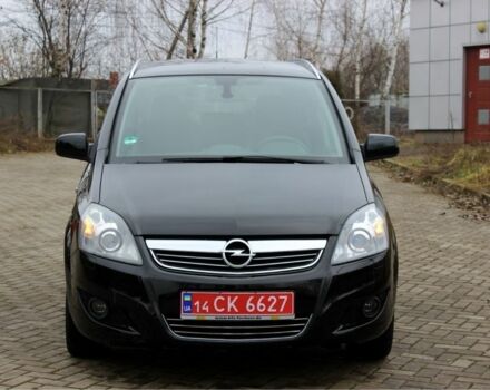 Черный Опель Зафира, объемом двигателя 1.8 л и пробегом 220 тыс. км за 7499 $, фото 3 на Automoto.ua