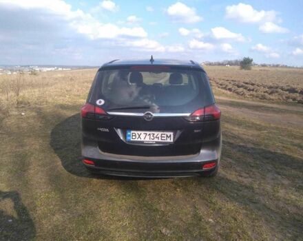 Чорний Опель Зафіра, об'ємом двигуна 1.6 л та пробігом 210 тис. км за 11000 $, фото 3 на Automoto.ua