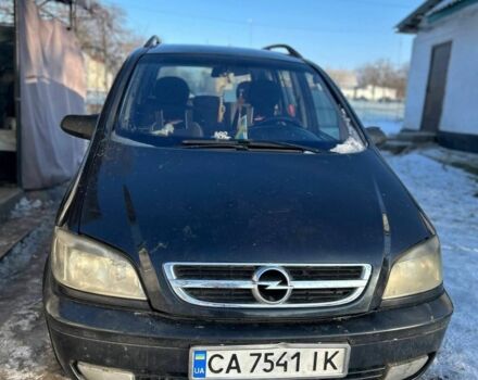 Чорний Опель Зафіра, об'ємом двигуна 2 л та пробігом 3 тис. км за 3500 $, фото 1 на Automoto.ua