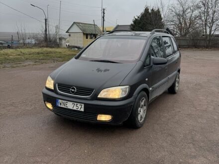 Чорний Опель Зафіра, об'ємом двигуна 1.7 л та пробігом 300 тис. км за 1700 $, фото 1 на Automoto.ua