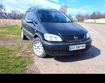 Чорний Опель Зафіра, об'ємом двигуна 2 л та пробігом 0 тис. км за 3600 $, фото 1 на Automoto.ua