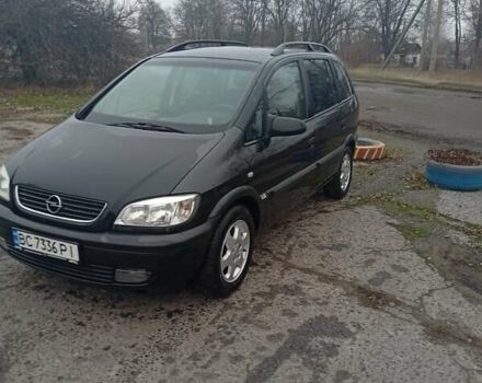 Чорний Опель Зафіра, об'ємом двигуна 1.8 л та пробігом 244 тис. км за 3500 $, фото 1 на Automoto.ua