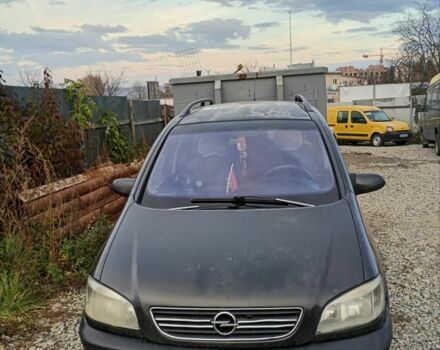 Чорний Опель Зафіра, об'ємом двигуна 2 л та пробігом 306 тис. км за 2500 $, фото 1 на Automoto.ua