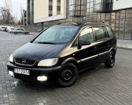 Чорний Опель Зафіра, об'ємом двигуна 2 л та пробігом 415 тис. км за 1799 $, фото 1 на Automoto.ua