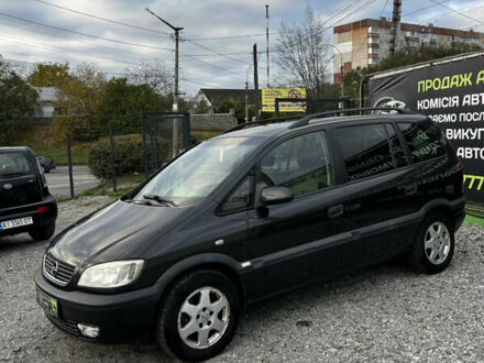 Опель Зафіра 2001 у Белой Церкве на Automoto.ua Чорний Опель Зафіра, об'ємом двигуна 2 л та пробігом 359 тис. км за 3300 $, фото 1 на Automoto.ua