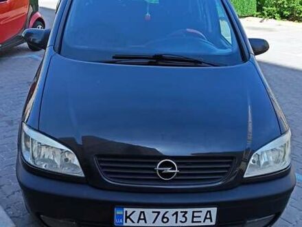 Опель Зафіра 2001 у Києві на Automoto.ua Чорний Опель Зафіра, об'ємом двигуна 2 л та пробігом 380 тис. км за 4000 $, фото 1 на Automoto.ua