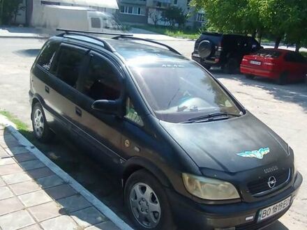 Опель Зафира 2001 в Волочиске на Automoto.ua Черный Опель Зафира, объемом двигателя 2 л и пробегом 320 тыс. км за 3400 $, фото 1 на Automoto.ua