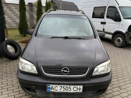Опель Зафира 2001 в Маневичах на Automoto.ua Черный Опель Зафира, объемом двигателя 2.2 л и пробегом 300 тыс. км за 1700 $, фото 1 на Automoto.ua