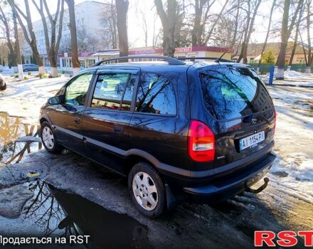 Черный Опель Зафира, объемом двигателя 2 л и пробегом 412 тыс. км за 3300 $, фото 1 на Automoto.ua
