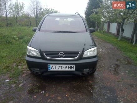 Чорний Опель Зафіра, об'ємом двигуна 1.6 л та пробігом 186 тис. км за 4500 $, фото 1 на Automoto.ua