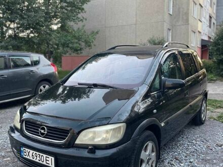 Чорний Опель Зафіра, об'ємом двигуна 2 л та пробігом 300 тис. км за 2800 $, фото 1 на Automoto.ua