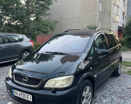 Чорний Опель Зафіра, об'ємом двигуна 2 л та пробігом 300 тис. км за 2800 $, фото 1 на Automoto.ua