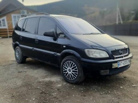 Черный Опель Зафира, объемом двигателя 1.8 л и пробегом 223 тыс. км за 2499 $, фото 1 на Automoto.ua