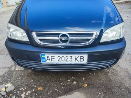 Опель Зафира 2003 в Днепре (Днепропетровске) на Automoto.ua Черный Опель Зафира, объемом двигателя 1.6 л и пробегом 198 тыс. км за 5300 $, фото 1 на Automoto.ua