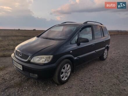 Чорний Опель Зафіра, об'ємом двигуна 1.8 л та пробігом 216 тис. км за 4900 $, фото 1 на Automoto.ua