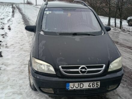 Черный Опель Зафира, объемом двигателя 0 л и пробегом 250 тыс. км за 1750 $, фото 1 на Automoto.ua