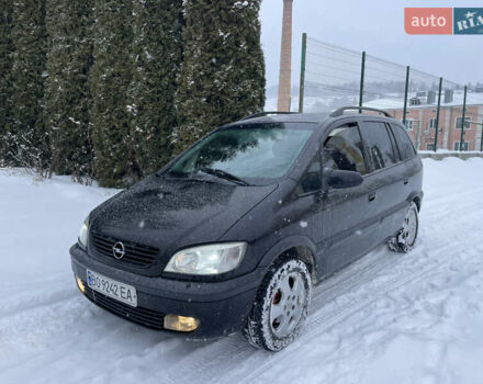 Чорний Опель Зафіра, об'ємом двигуна 2.2 л та пробігом 303 тис. км за 2999 $, фото 1 на Automoto.ua
