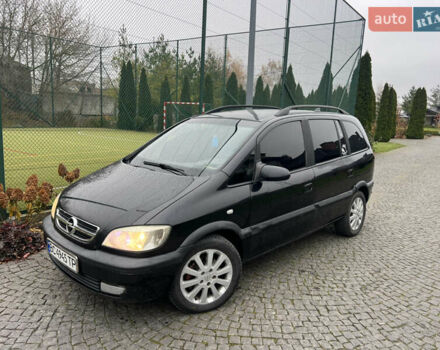 Черный Опель Зафира, объемом двигателя 2.17 л и пробегом 299 тыс. км за 2649 $, фото 1 на Automoto.ua