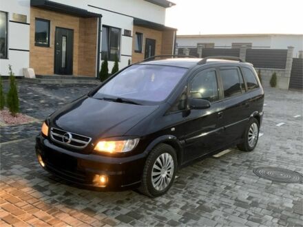 Чорний Опель Зафіра, об'ємом двигуна 2.2 л та пробігом 350 тис. км за 2150 $, фото 1 на Automoto.ua