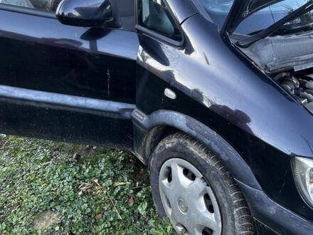 Черный Опель Зафира, объемом двигателя 2 л и пробегом 316 тыс. км за 3500 $, фото 1 на Automoto.ua