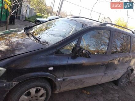 Чорний Опель Зафіра, об'ємом двигуна 2.2 л та пробігом 330 тис. км за 900 $, фото 1 на Automoto.ua