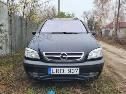 Чорний Опель Зафіра, об'ємом двигуна 2 л та пробігом 281 тис. км за 2500 $, фото 1 на Automoto.ua