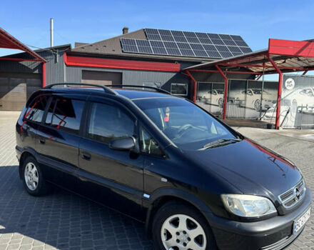 Черный Опель Зафира, объемом двигателя 2 л и пробегом 264 тыс. км за 4200 $, фото 1 на Automoto.ua